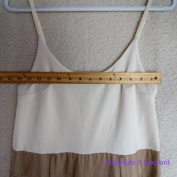 New! EXPRESS‎ Belted Linen-Blend Utility Jumpsuit, size M - Picture 9 of 16